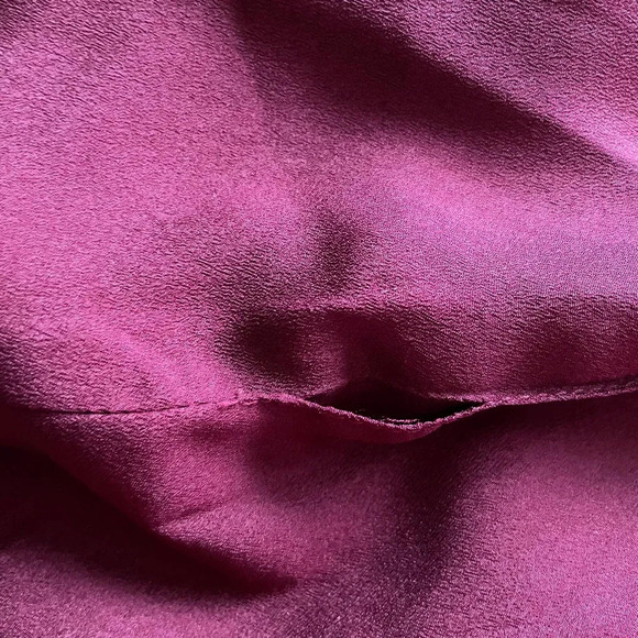 Dress the Population Alondra Blouson Sheath Sleeveless Burgundy Size XXS - Picture 9 of 9